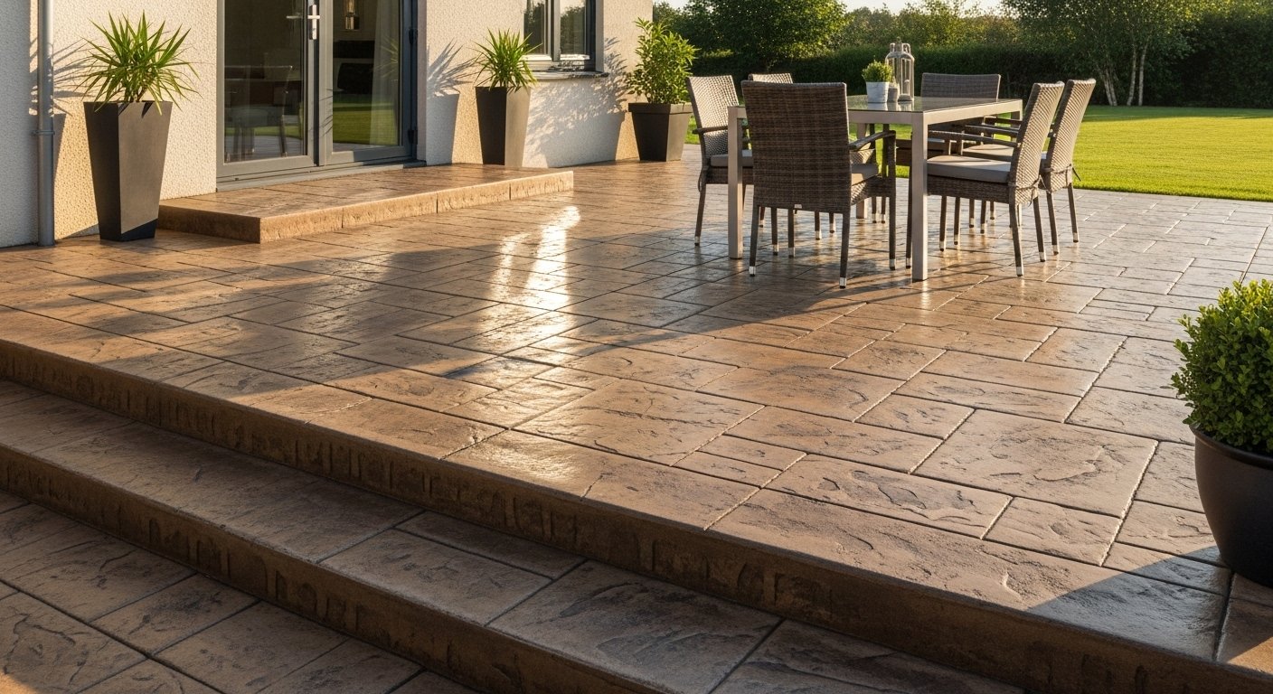 Stamped Concrete detail photo